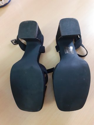 Sandalias M|A Shoes Negras Talla 36 ¡CASI NUEVAS!