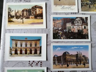 Lote de 11 Tarjetas Postales Antiguas Madrid