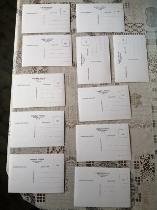 Lote de 11 Tarjetas Postales Antiguas Madrid