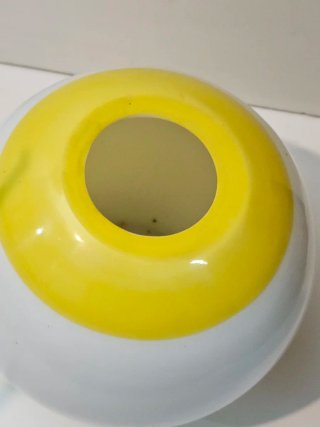 Jarrón antiguo bola vidrio Planell