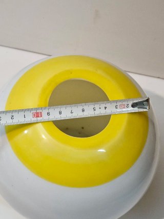Jarrón antiguo bola vidrio Planell