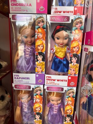 Bambole principesse Disney nuove