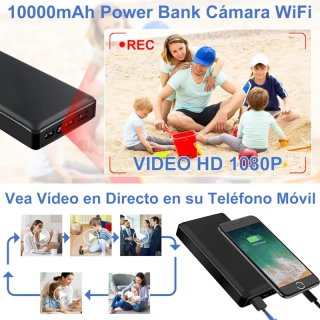 Cámara Oculta WiFi 2.4/5G HD 1080P Mini
