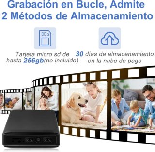 Cámara Oculta WiFi 2.4/5G HD 1080P Mini