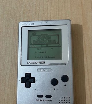 Nintendo Game Boy Pocket Plata