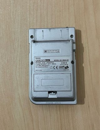 Nintendo Game Boy Pocket Plata