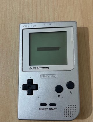 Nintendo Game Boy Pocket Plata