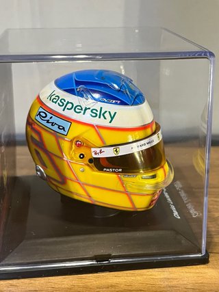 Casco Charles Leclerc Francia GP 2022 1/5 Spark