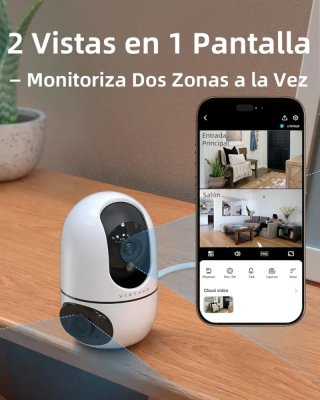 Cámara Vigilancia Interior VIRTAVO 1080P