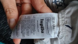 Pantaloncini bimbo 5-6 anni tema marino