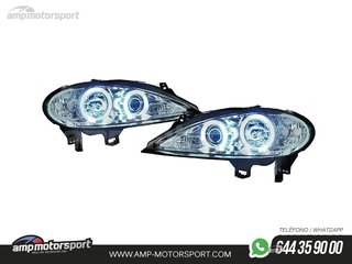 FAROS DELANTEROS OJOS DE ANGEL CCFL PARA RENAULT MEGANE
