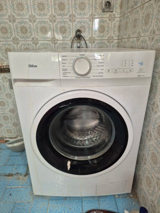 Lavadora Qilive Blanca