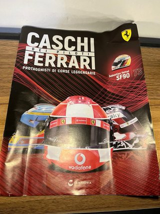 Casco Sebastian Vettel 2019 Germania GP 1/5 Spark