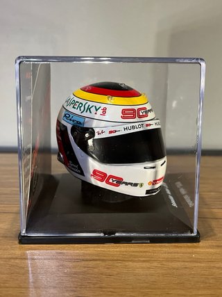 Casco Sebastian Vettel 2019 Germania GP 1/5 Spark