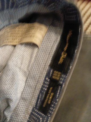 Camisa Burberry Azul y Pantalón Gris  maximo dutti