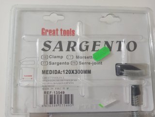 Sargento 120 x 300 mm