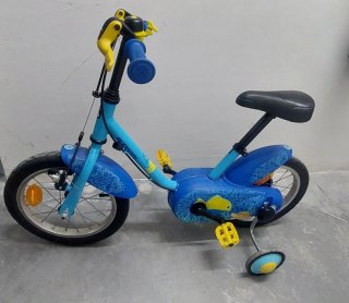 Bicicleta infantil azul