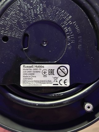 Chaleira Elétrica Russell Hobbs