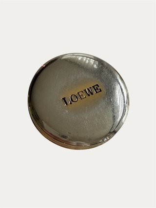 Pastillero Loewe Vintage Años 80 Negro y Dorado