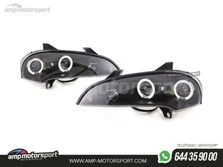 FAROS DELANTEROS OJOS DE ANGEL CCFL PARA OPEL TIGRA