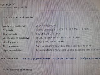 HP Prodesk 400 G6 Mini Intel Core i5