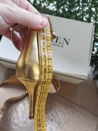 Sandalias doradas Lauren Ralph Lauren