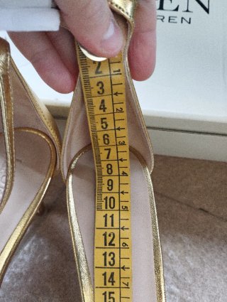 Sandalias doradas Lauren Ralph Lauren