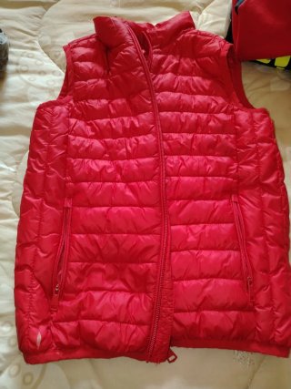 Gilet rosso bambino taglia 7