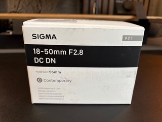 Sigma 18-50mm f/2.8 DC DN para Sony E