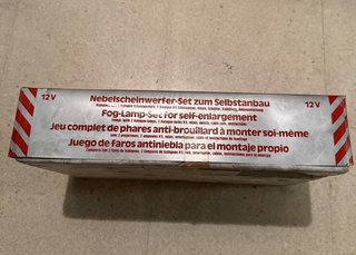 Juego Faros Antiniebla Monza 12V halógenos