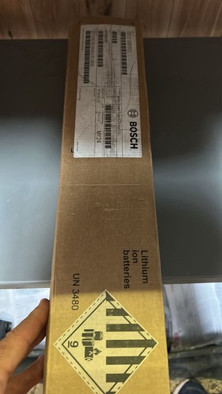 Batería Bosch PowerTube 625 Horizontal