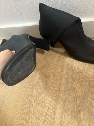 Botas altas tacón negras