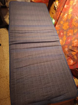Cama Plegable Metálica y Madera