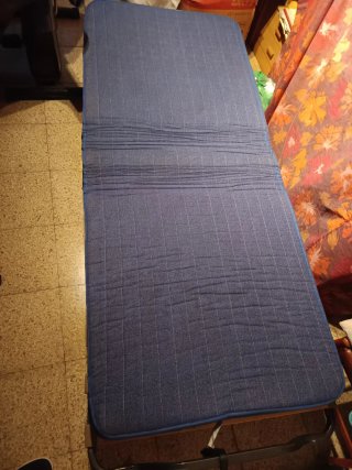 Cama Plegable Metálica y Madera