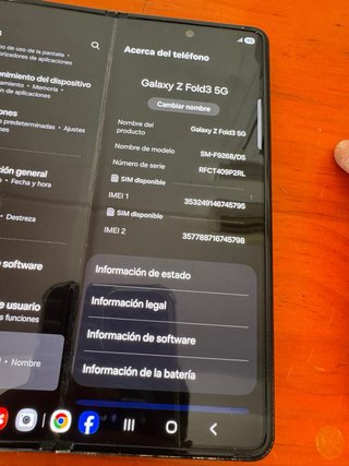 Samsung Z Fold 3 256GB con tara