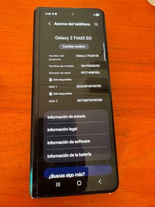Samsung Z Fold 3 256GB con tara