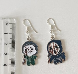 Pendientes terror Michael Myers y Ghostface