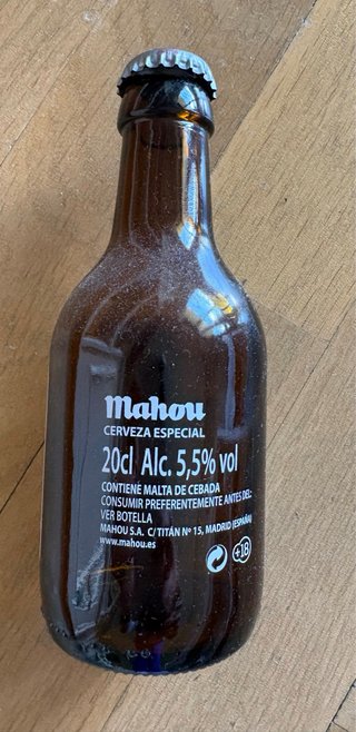 Botellines Mahou Vintage 20cl con Chapa