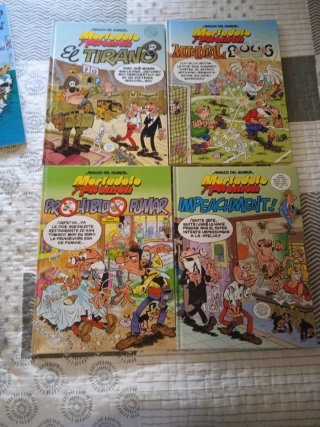 comics Mortadelo los 4 por 12 ó 1x4 euros