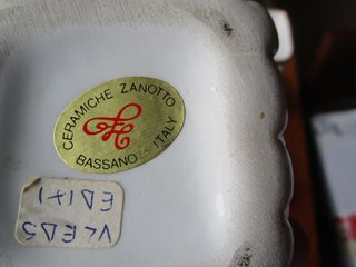 Tris Ceramiche Zanoglio Bassano Trapunta