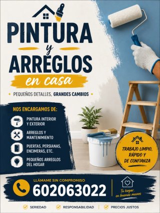 Pintura y arreglos,empresas casa oficinas
