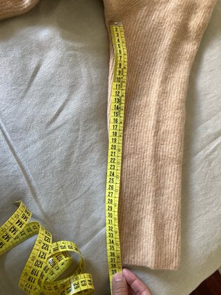 Jersey Zara Man camel cachemir