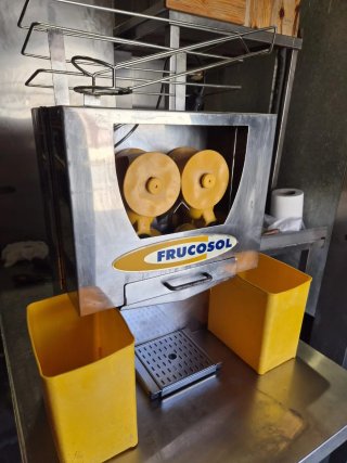Exprimidor de zumo Frucosol Acero Inoxidable