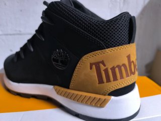 Botas Timberland Negras y Amarillas Talla 41