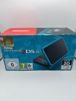 New Nintendo 2DS XL Black + Turquoise