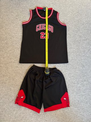 Conjunto Jordan Negro y Rojo