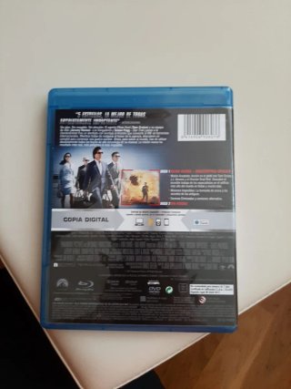 4 Películas Blu-Ray: Spider-Man, Misión Imposible,