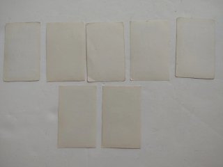 Lote 7 cromos Málaga 1952-53 Romero