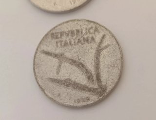 Lotto 6 Monete 10 Lire Spighe Rare 1952