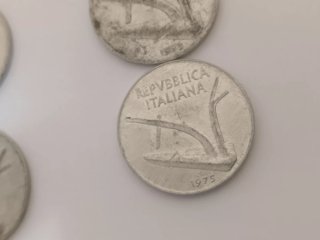 Lotto 6 Monete 10 Lire Spighe Rare 1952